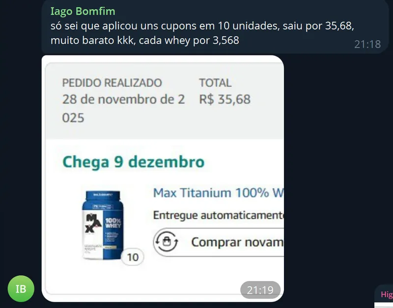 Comprovante 35 reais